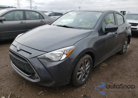 2019 Toyota Yaris L z USA, uszkodzony, nr VIN 3MYDLBYV5KY501643